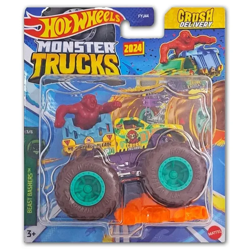 Carrinho Hot Wheels Monster Truck 1:64 - Mattel Fyj