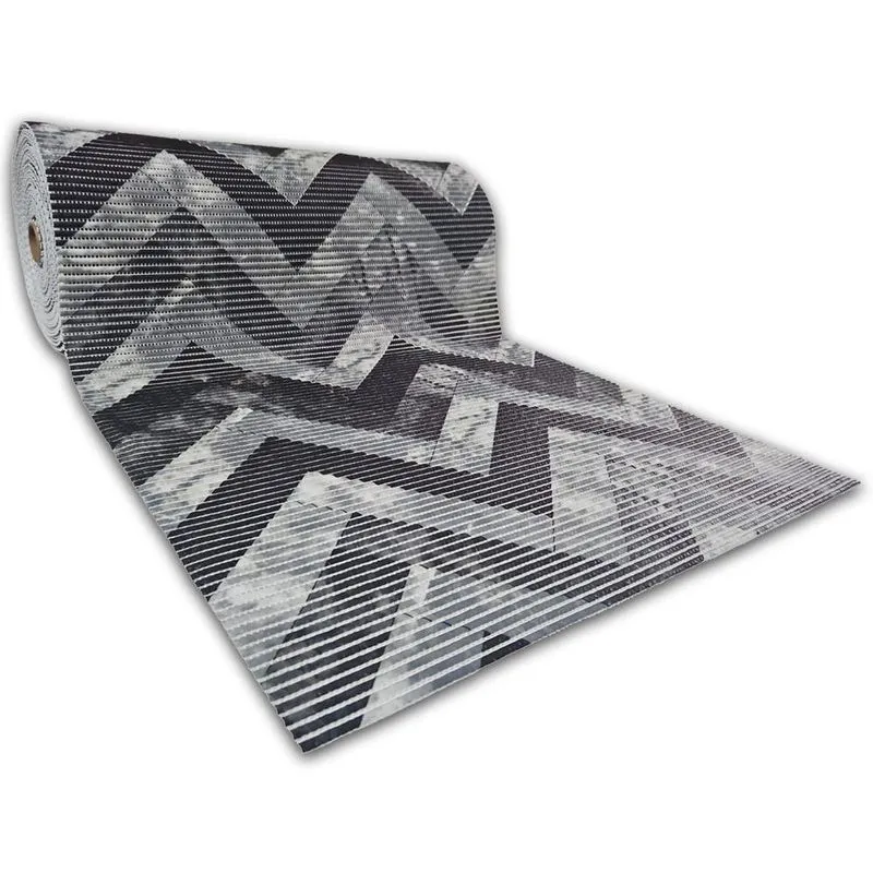 Tapete Passadeira Emborrachada Pvc Antiderrapante 0,65x3,00m Degrade