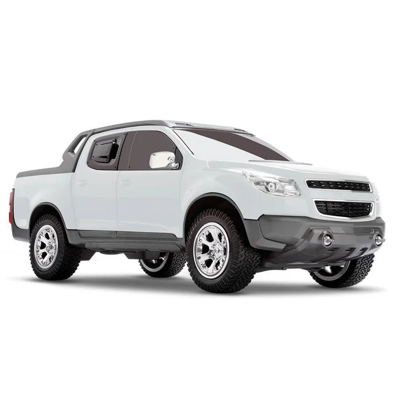 Carrinho Caminhonete S10 Pick-up Rally Metalizada Cores Bran