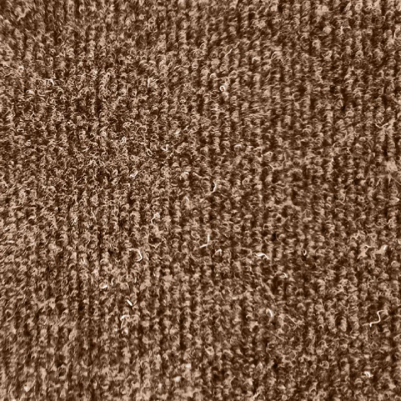 Carpete Forração Ecoloop Canelado Forro Ambiente 2,00x2,50 Marrom Castor