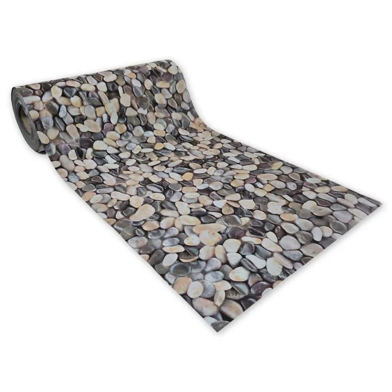 Passadeira Em Manta Vinilico Similar Laminado 0,50x3,00 Pedras