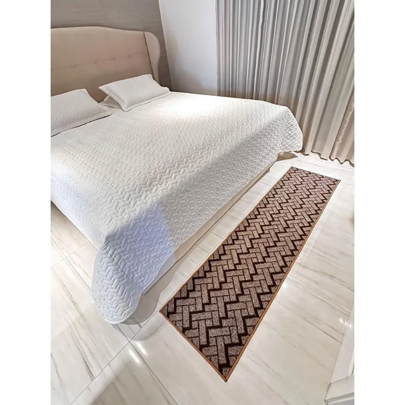 Tapete Passadeira Carpete 0,50X3,00 Corredor Grande Zig Zag