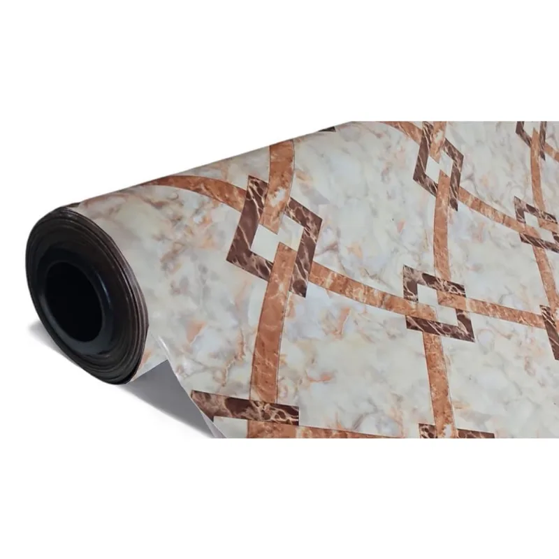 Piso Em Manta Vinílico Laminado Modelos 2,00X3,00 Marble Mar