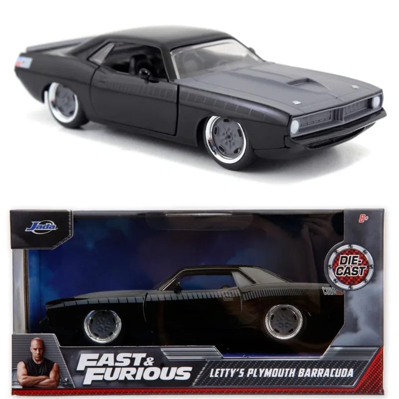 Carro Miniatura Velozes E Furiosos 1:32 Plymouth Barracuda