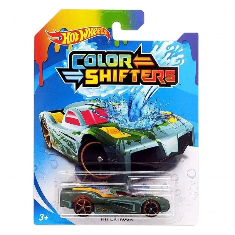 Carrinho Hot Wheels Muda De Cor Color Shifters Mattel 1/64 Hypertruck