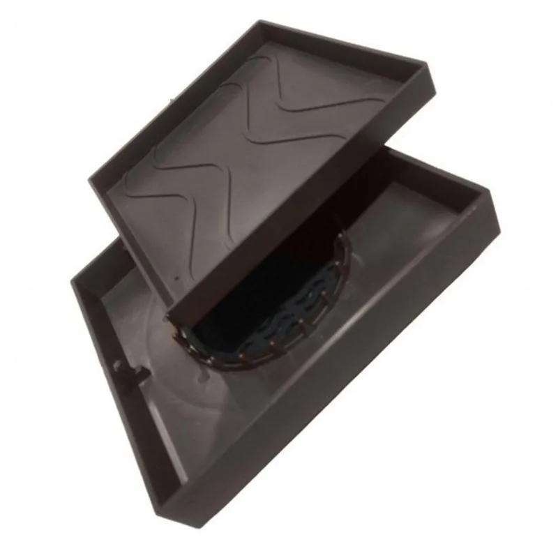 Ralo Oculto 15x15 Invisivel Para Piso Porcelanato Marrom