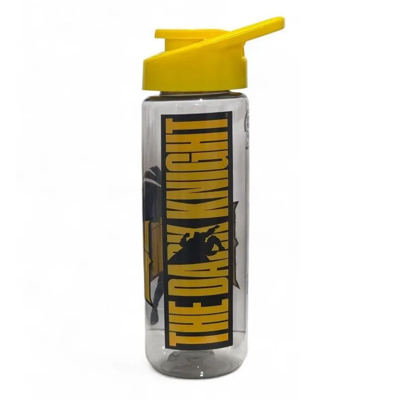 Garrafa De Água Squeeze Batman 700ml Escolar Academia Amarelo Plasduran Plásticos
