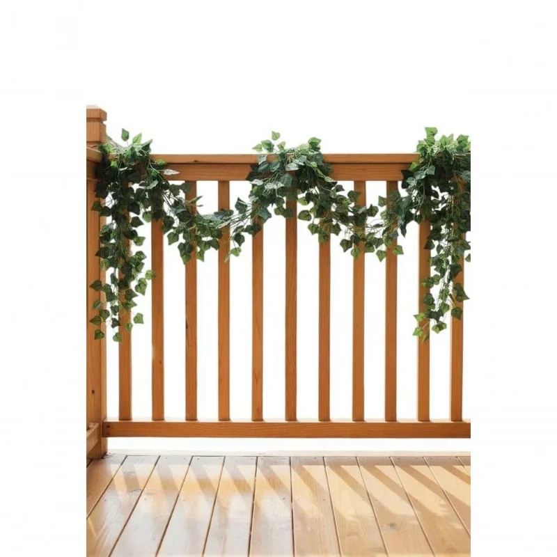Kit 4 Pendente De Hera Trepadeira Artificial 100cm Para Decoração Verde De Coração Shop