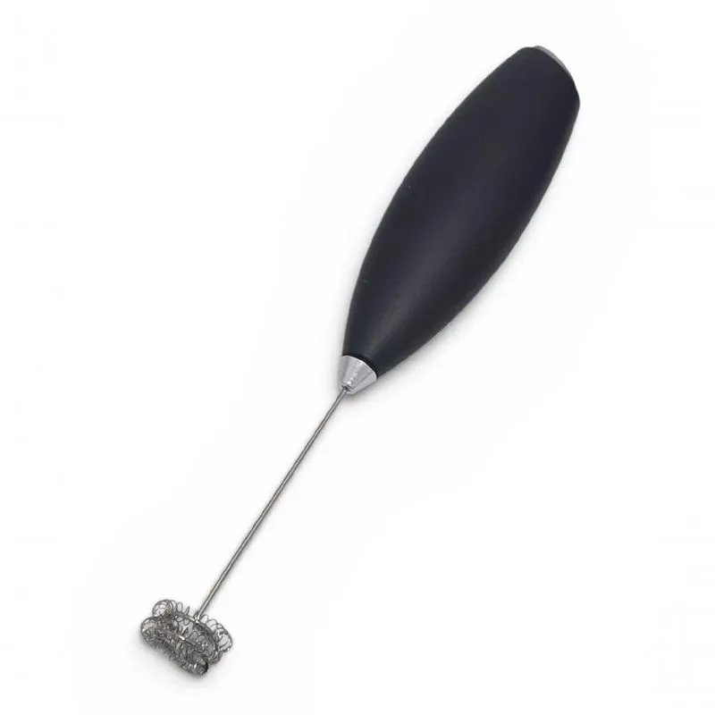 Mixer Elétrico Portátil Espumador De Café E Leite Aço Inoxidável Preto Keita