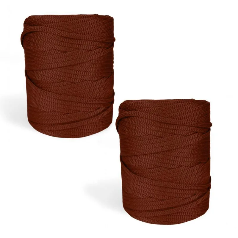 Fio para Artesanato Fio Náutico Premium 100% Poliéster 5mm 2 Unidades