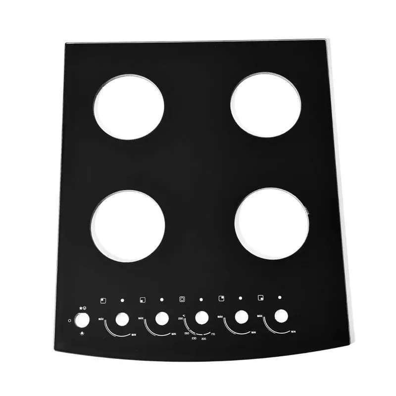 Mesa De Vidro Fogão Mueller Decorato Vetro 4 Bocas