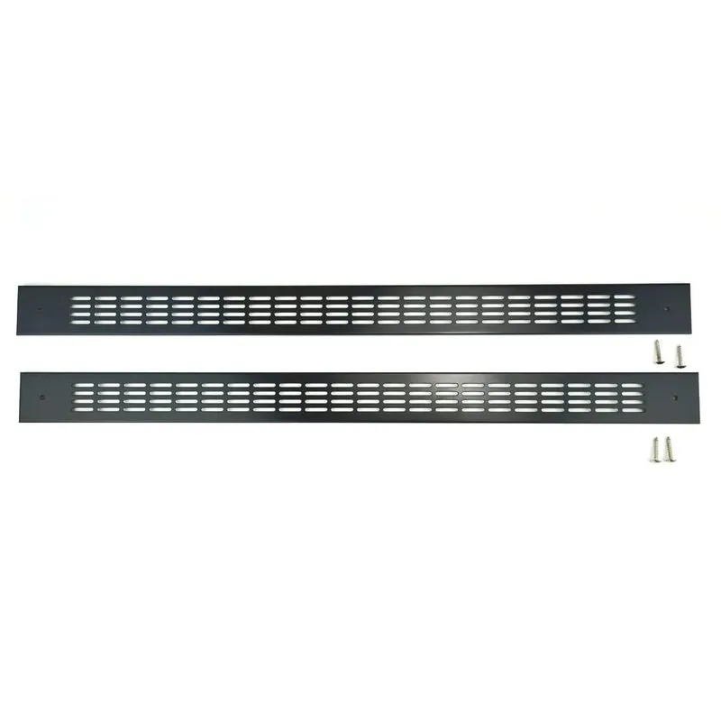 Grade Ventilação Forno De Embutir 2 Peças Preta