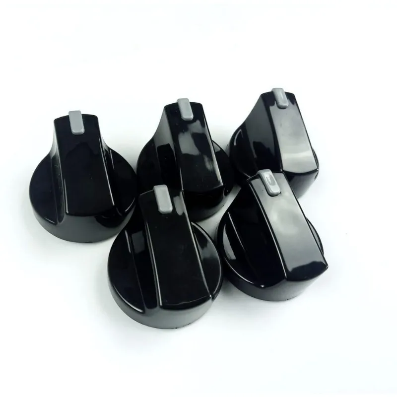 Kit 5 Botões Manipulos Para Fogão Agile Up Glass