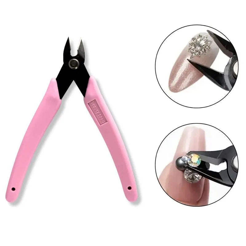 Alicate Cortador Multiuso Cutícula Joias Adesivo Nail Design