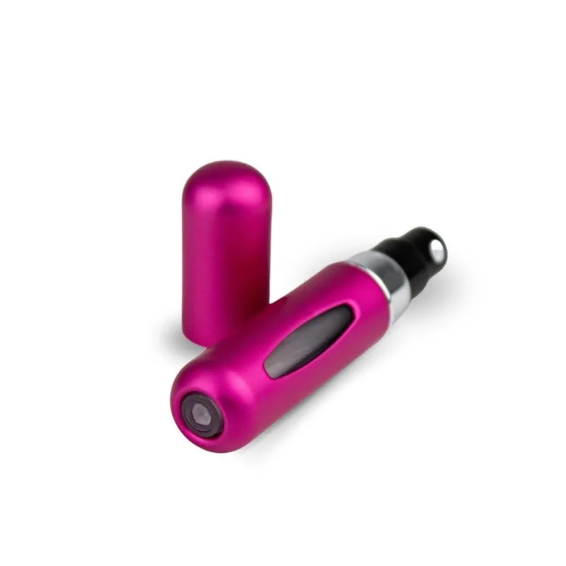 Kit 5 Porta Perfume Frasco Spray Recarregavel Portátil Bolso