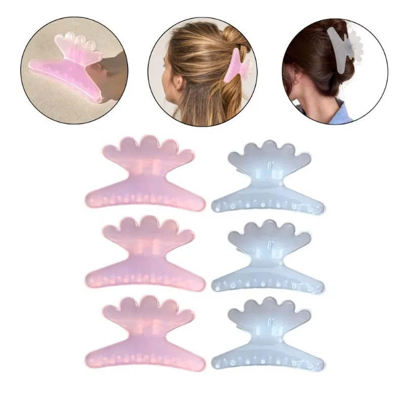 Kit 24 Presilhas Prendedor Transparente Muda De Cor No Sol