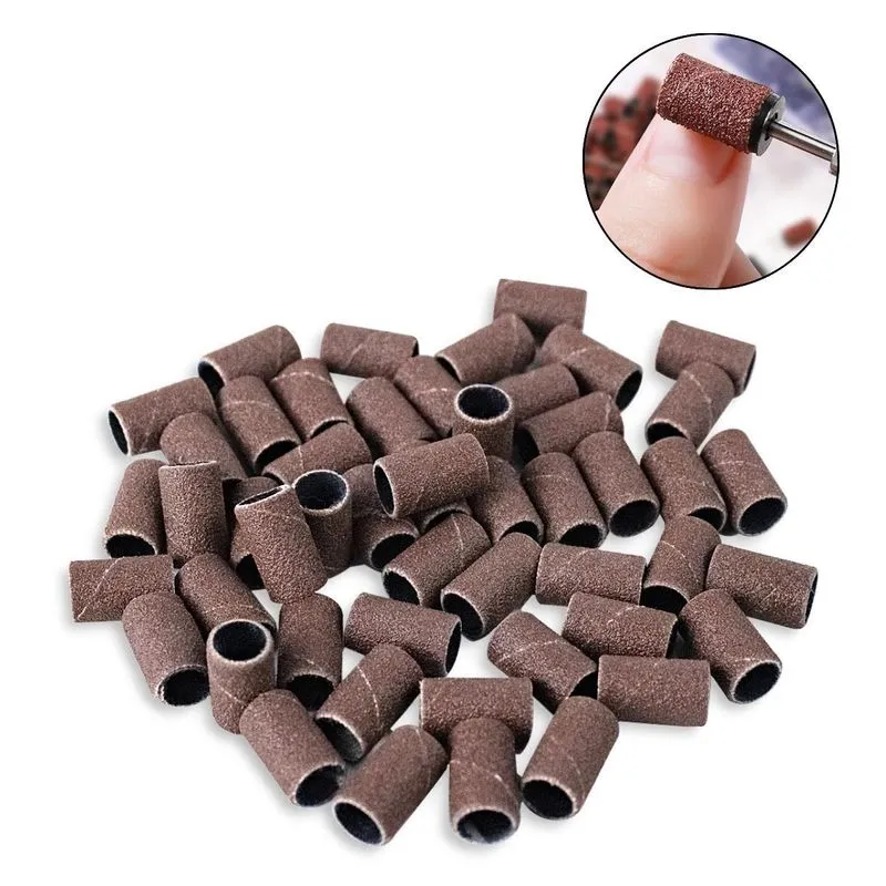 Kit 100 Lixas Refil Lixadeira Elétrica Unhas Gramatura 240