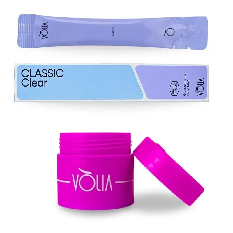 Kit Sachê Gel Classic Clear Sem Tpo 14g + Pote Eco, Vlia