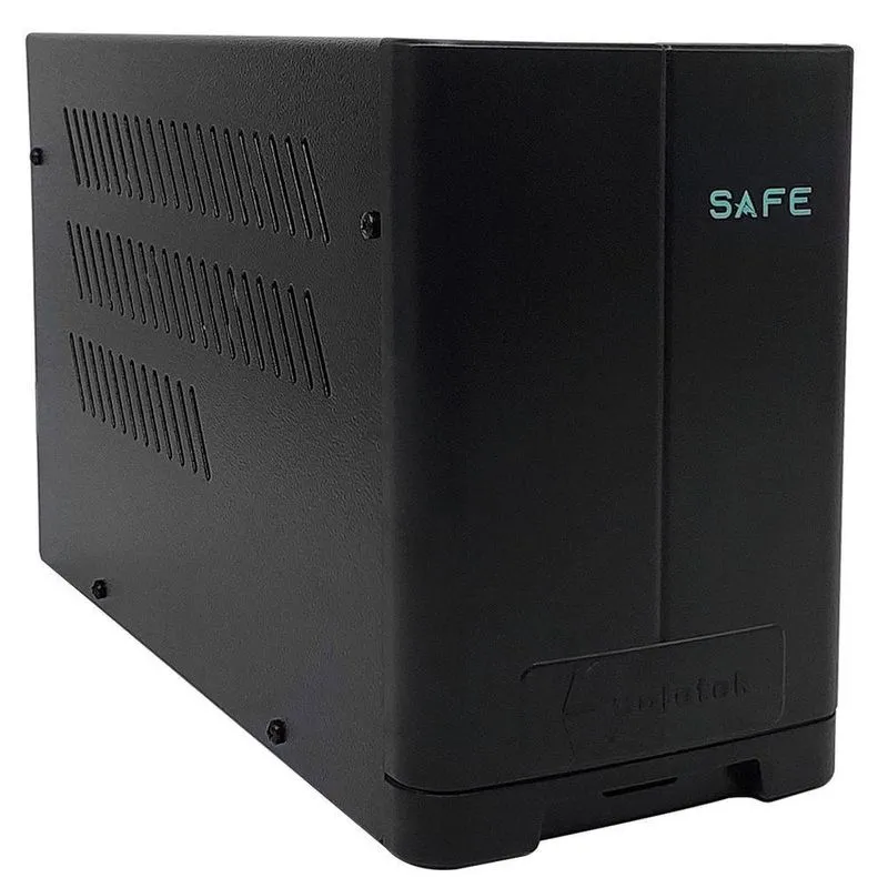 Nobreak 1200va Coletek Safe1200, Entrada Bivolt Automático, Saída 115v, 8 Tomadas, 2x Bat. 12v-7ah