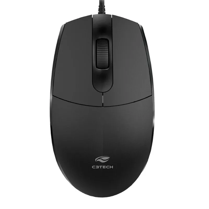Mouse Usb Ambidesto 1200Dpi Ms-29Bk C3Tech - Preto