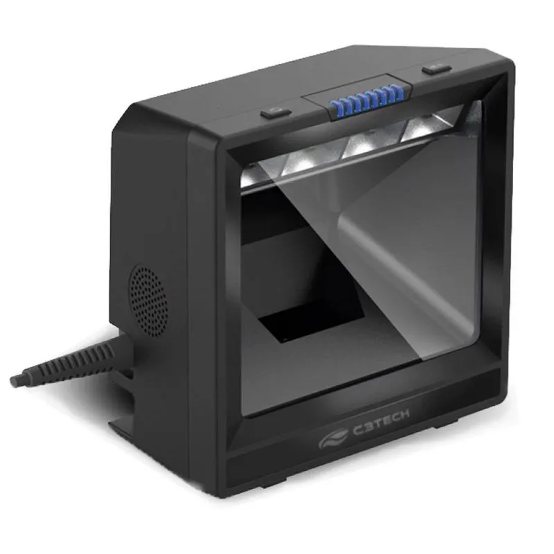 Leitor De Código De Barras Fixo LB-D2000BK 1D E 2D USB Autosense C3Tech