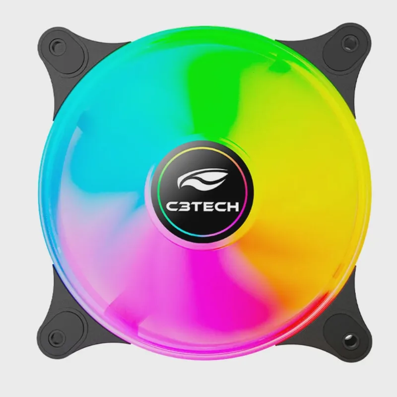 Cooler 120MM com LED argb C3TECH F9-L170BK