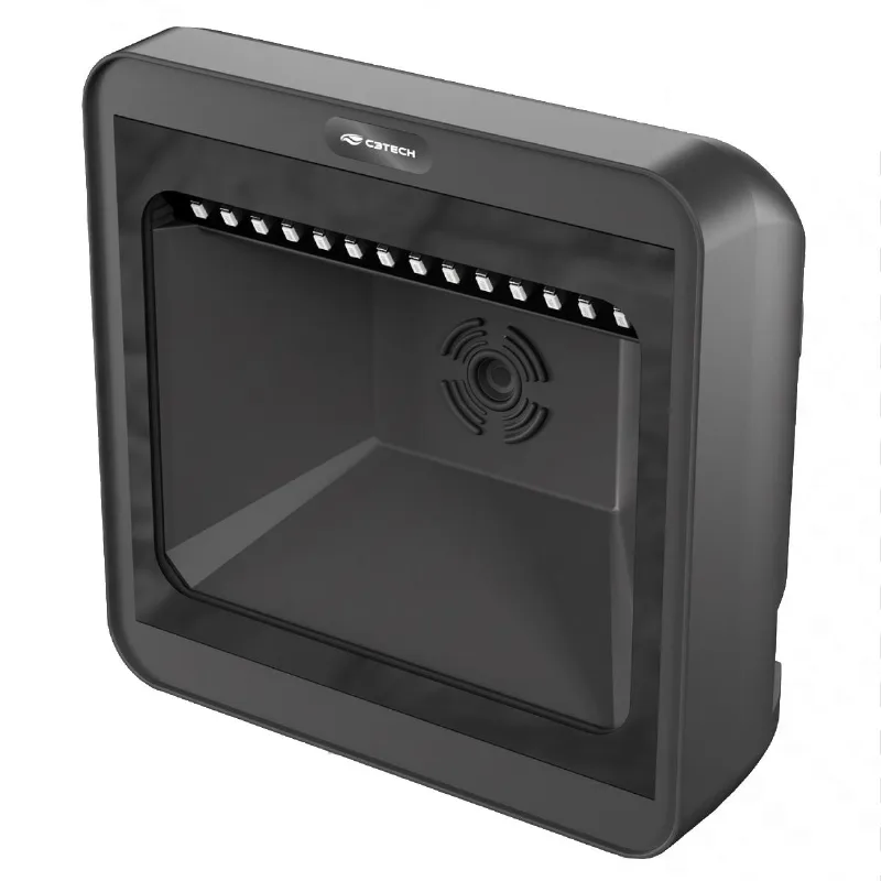 Leitor De Código De Barras E QR Code - C3Tech LB-D2100 - USB - 2D - Lê Boletos, NF-e E Telas - Preto