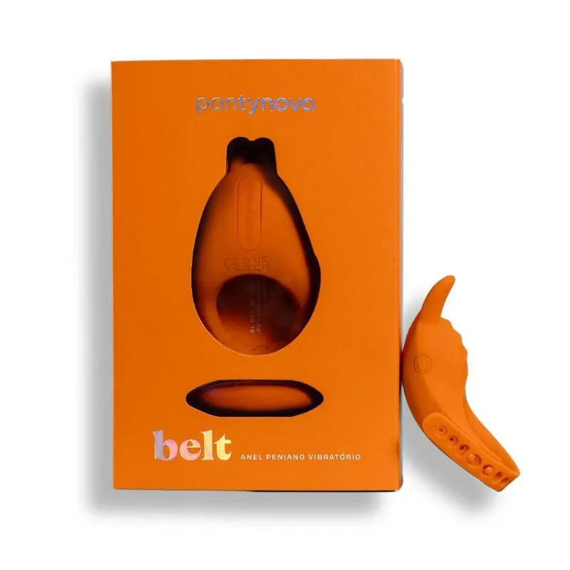 Anel Peniano Vibratório Com Controle Belt Pantynova