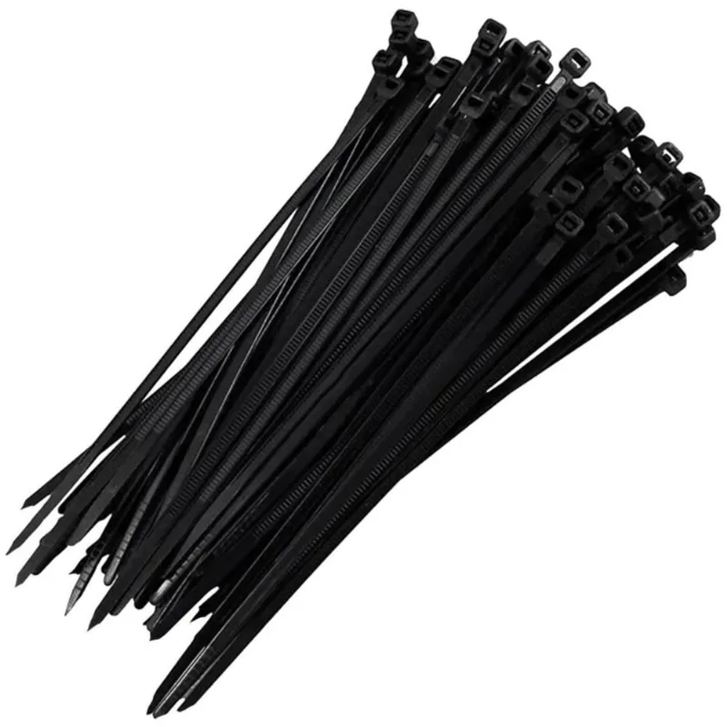Abraçadeira Nylon Preta Enforca Gato 2,5 X 200Mm 100 Un