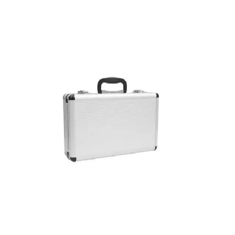 Maleta Em Alumínio Preta 457x331x150mm (tam G) Fertak