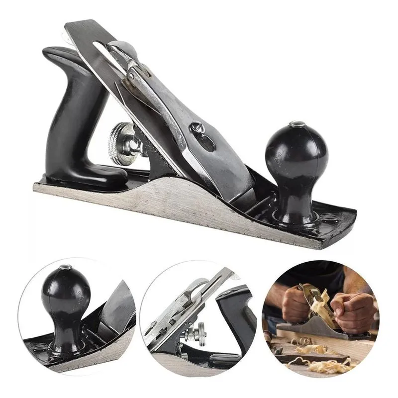 Plaina Manual De Metal Nº3 Profissional 225x50 Mm Madeira