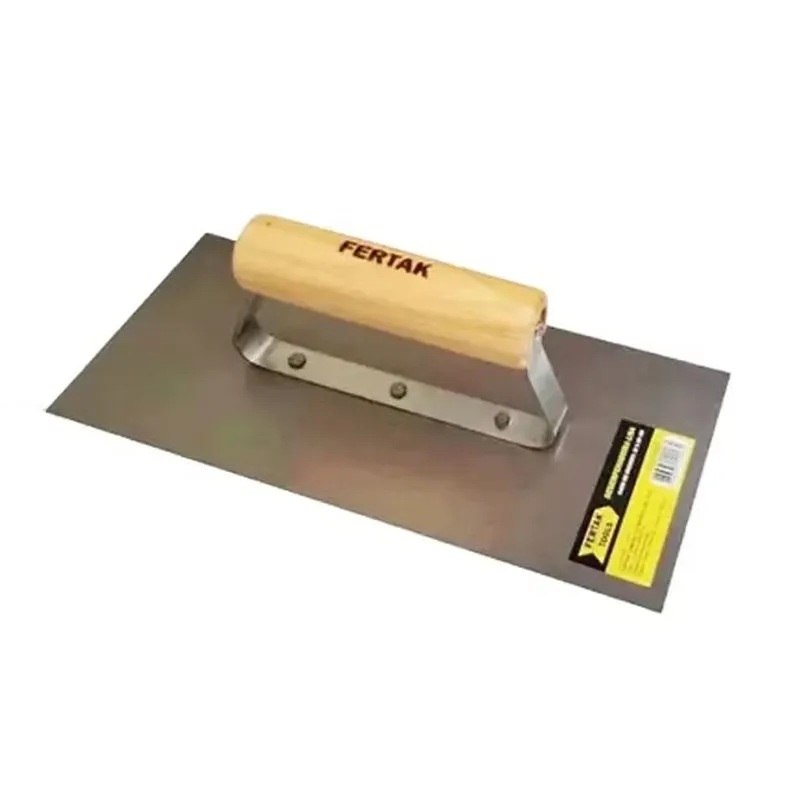 Desempenadeira Com Cabo Madeira Lisa 12 X 25 Cm - Fertak