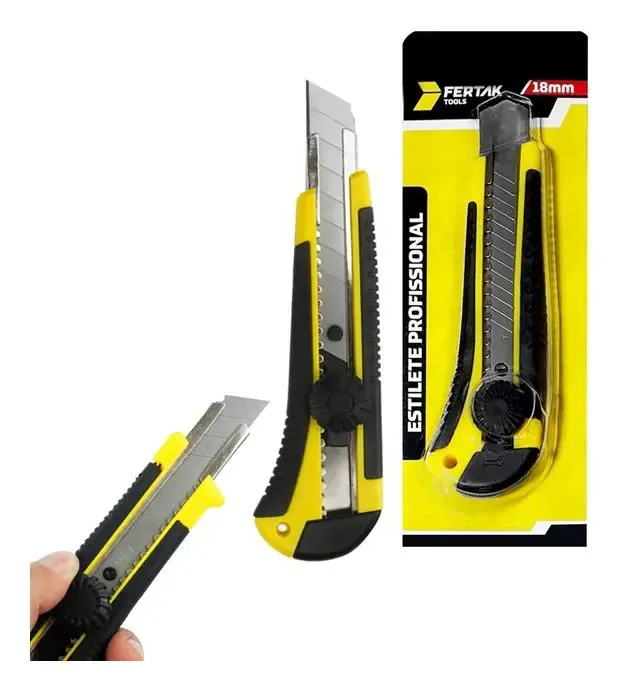 ESTILETE PROFISSIONAL 18MM FERTAK 4202