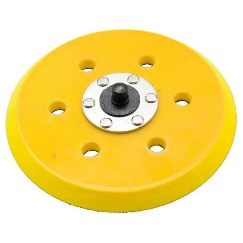Suporte Para Disco De Lixa Velcro 5 125mm - 8 Furos - Fertak