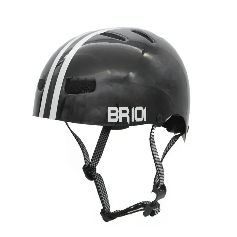 Capacete De Bicicleta / Skate Br 101 Urbano Pro Preto Pp