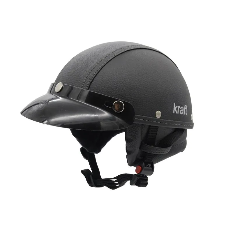 Capacete Kraft Coquinho Revestido Preto Gg
