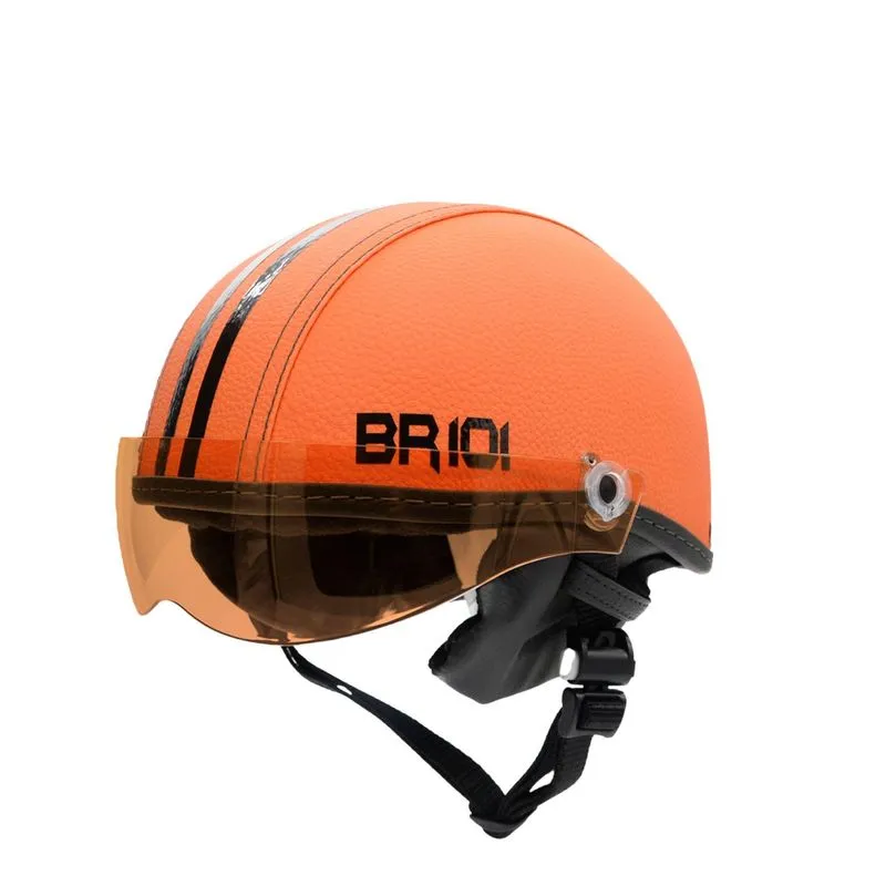 Capacete Coquinho Br 101 Laranja Vision Laranja G