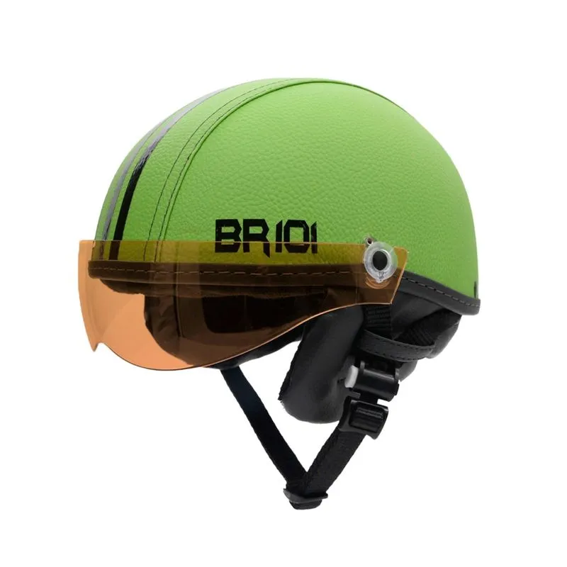 Capacete Bike/scooter Coquinho Br 101 Verde Neon Vision M