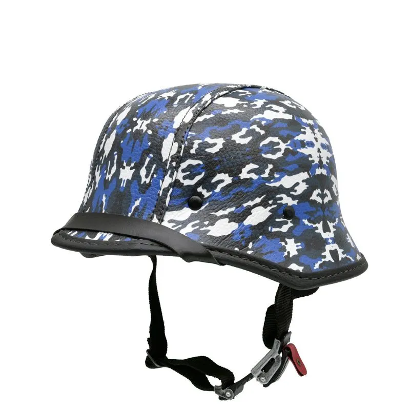 Capacete Br101 Alemão Camuflado Azul E Branco G