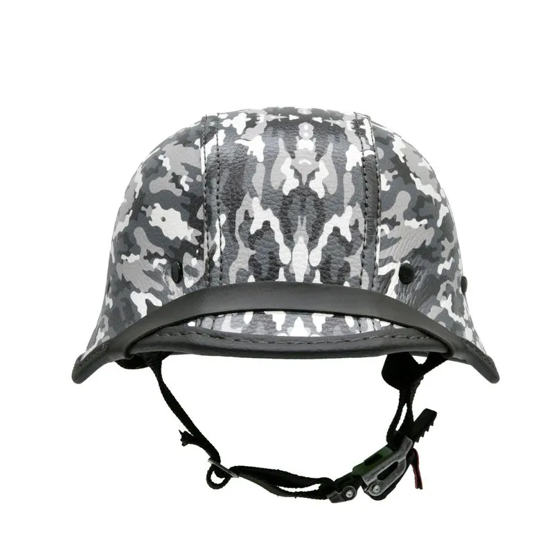 Capacete Br101 Alemão Camuflado Cinza E Branco P