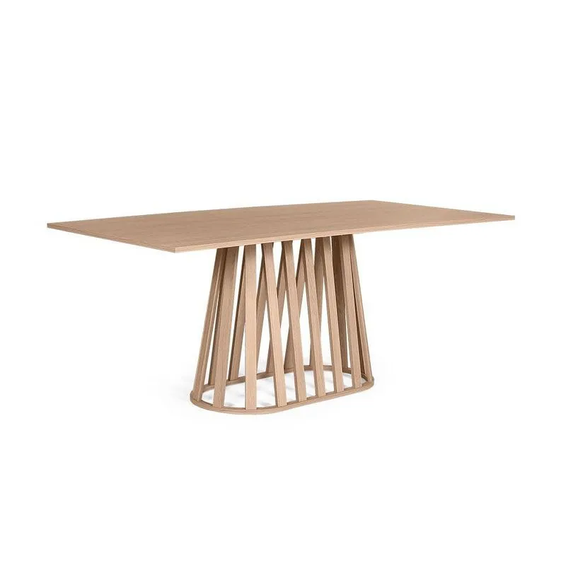 Mesa De Jantar Retangular 8 Lugares 200x90cm Gabi Jade - Straub Web