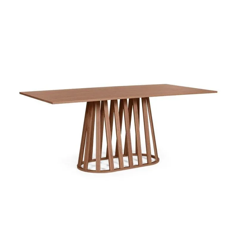 Mesa De Jantar Retangular 6 Lugares 160x90cm Gabi Noronha - Straub Web