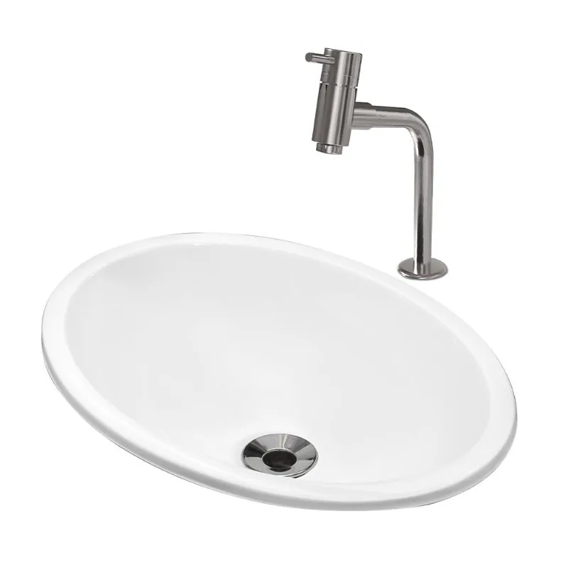 Cuba Pia Banheiro Sophia Torneira Dl05 Valvula Abs Branco