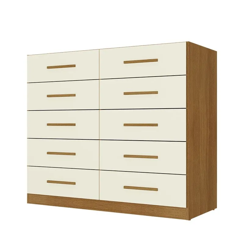 Cômoda Torres Quarto Com 10 Gavetas 90cm