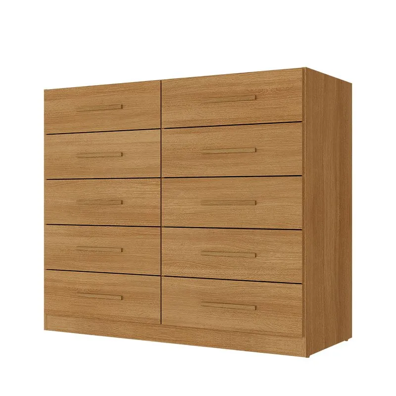 Cômoda Torres Quarto Com 10 Gavetas 90cm