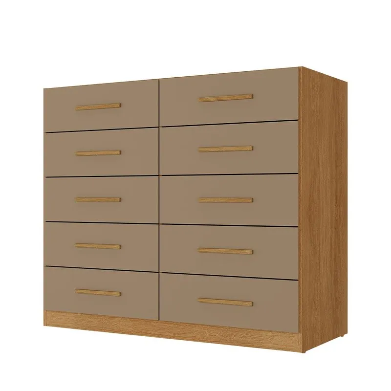 Cômoda Torres Quarto Com 10 Gavetas 90cm