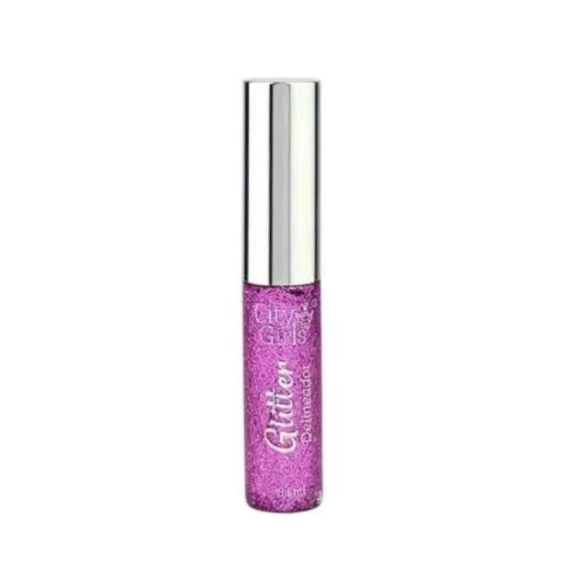 City Girls Rosa – Delineador de Glitter 8,5ml