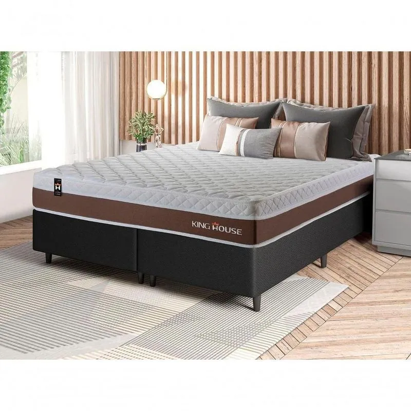 Cama Box Venice Molas Ensacadas Queen 158x198 King House