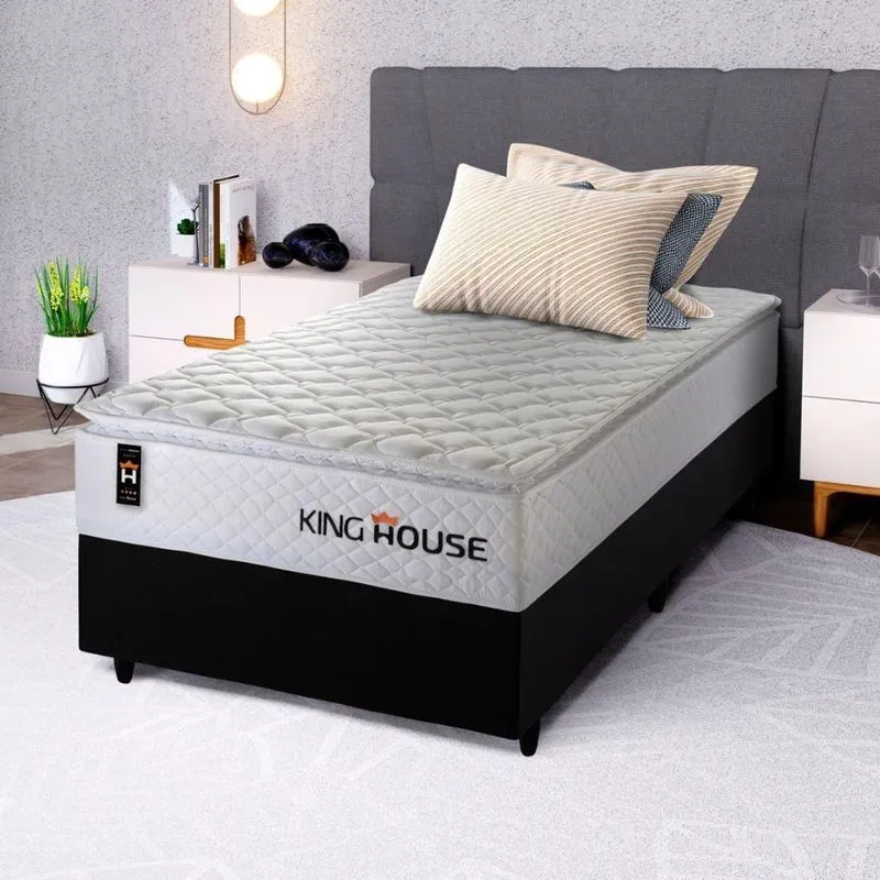 Cama Box Molas Ensacadas New Moon Solteiro 96x203 King House