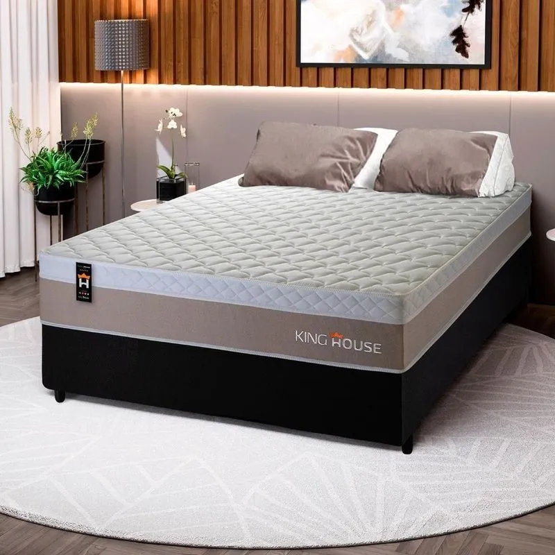 Cama Box Molas Ensacadas Sheffield Casal 138x188 King House